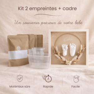 kit empreinte bébé 3D