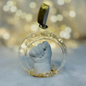 Boule de noel bébé mon premier noel