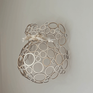 Ventre femme enceinte 3D bois